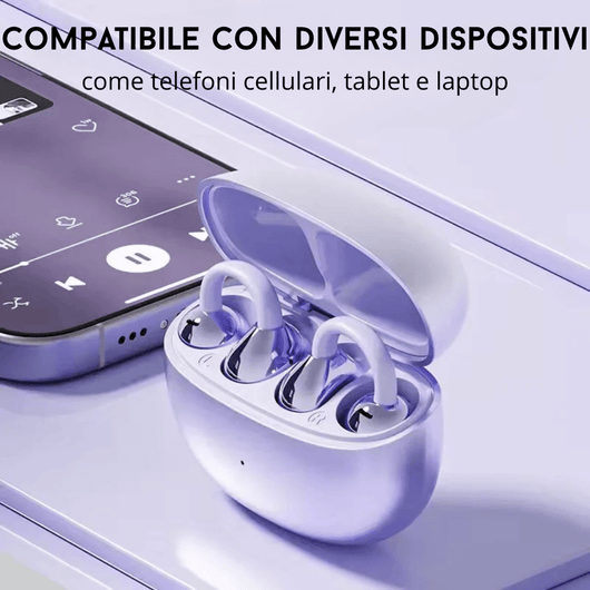 AIRCLIP™️- Auricolari Wireless Bluetooth